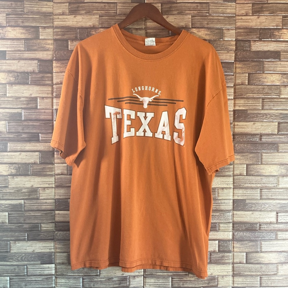 Pre owned Soffe Texas Longhorns NCAA Short Sleeve Tee Shirt Men's sz 2XL